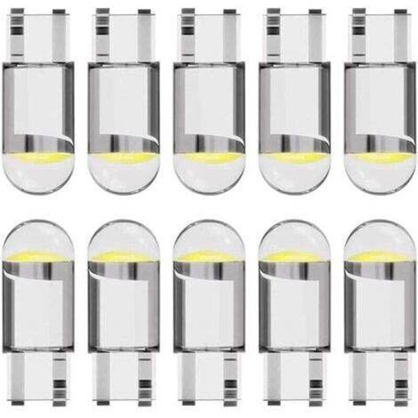 T10 W5W 194 LED-Lampe für Autos, 12 V, 6000 K (weiß), COB, 168 LED-Lampe, 2825 T10 W5W LED-Lampe, LED-Innenbeleuchtung, W5W LED-Lampe, LED-Lampe für Autos