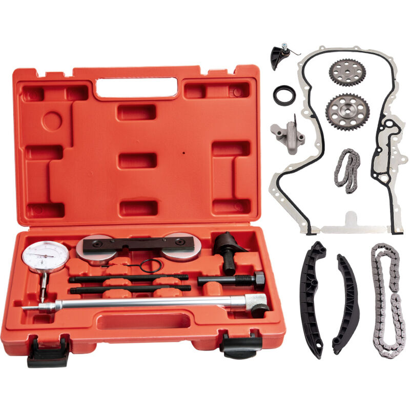T10171 Timing tool kit + Timing Chain Kit for vw Audi A1 A3 Seat Skoda axu bag