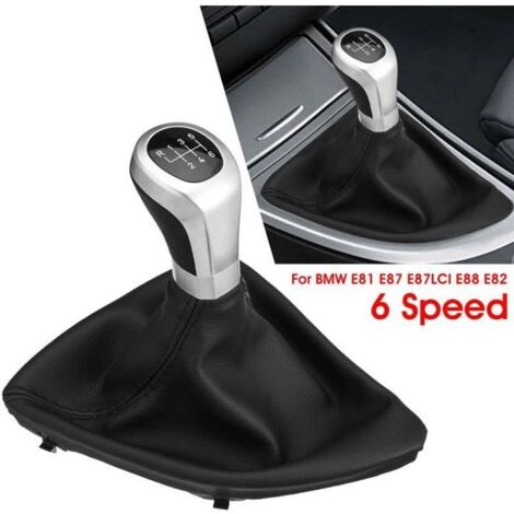 T4W 6-Vitesse Pommeau Levier de Vitesse Pour BMW 1 Series E87 X1