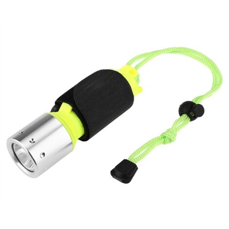T6 LED Lampe de Poche de plongée sous-Marine étanche Portable léger 3 Modes Torche Natation randonnée Camping Chasse Outils de pêche