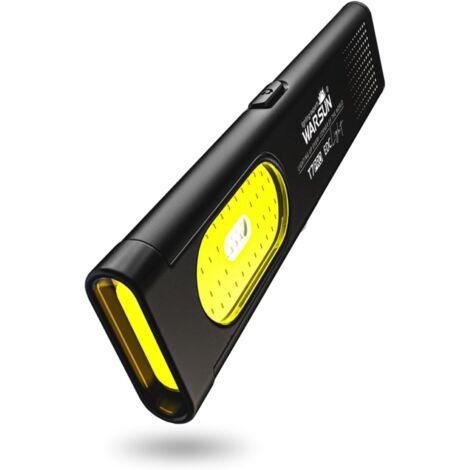 T7 Pro EDC Taschenlampe, 400 Lumen, kompakte Taschenlampe, USB-C-aufladbar, IPX4 wasserabweisend, Gehäuse aus zwei Materialien, rotes und blaues Stroboskoplicht