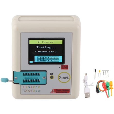 T7H Multifunktions-Transistortester mit Grafikdisplay