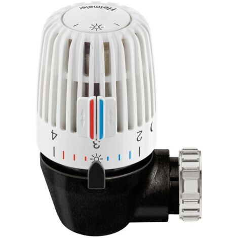 TA Heimeier 7300-00.500 - Testina termostatica WK ad angolo con elemento sensibile integrato e 2 clip