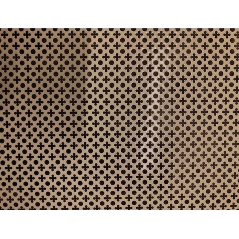 2 x tôle perforée pour radiateurs bronzo