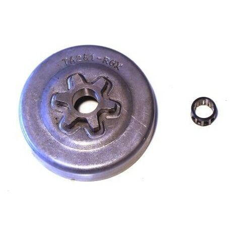 TA281R6N - Pignon de chaine 3/8 LP 6 dents pour tronconneuse TANAKA