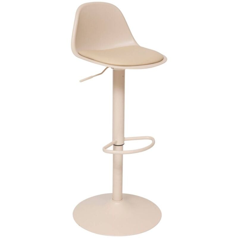 Atmosphera - Chaise de bar Aiko beige créateur d'intérieur