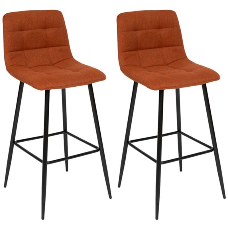 Atmosphera - Tabouret de bar Sirac ambre H104cm créateur d'intérieur