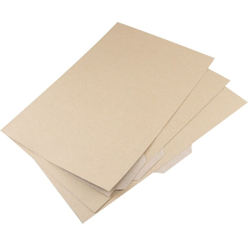Tabbed Folders Foolscap Buff Pack of 100 KF01578 - Qconnect