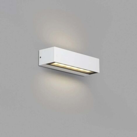 TABEI Applique murale pour extérieur blanche 13 W