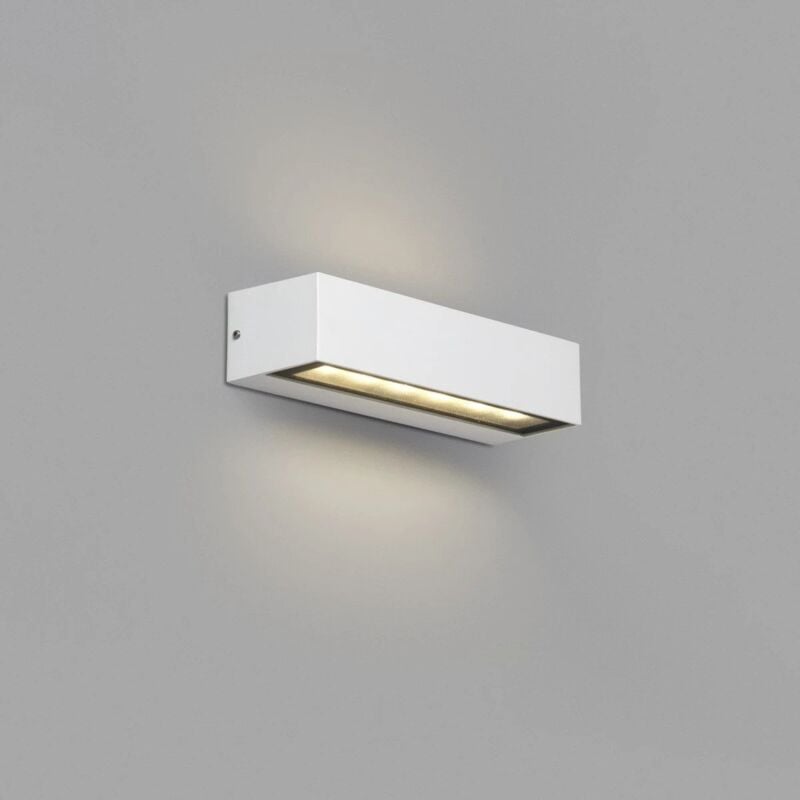 Tabei Applique murale pour extérieur blanche 13 w