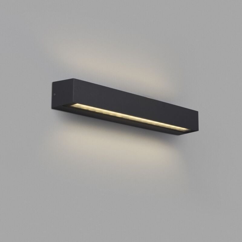 Ols Original - tabei Applique murale pour extérieur gris anthracite 28 w