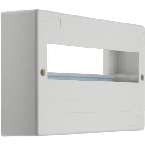 Tabella di distribuzione muraria - 12 moduli - Plastica bianca - IP30 - 63A