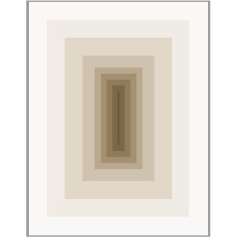 Tabelle 100x3x130 Méthacrylat Optique Marron Vertikale Dekoration / Gemälde für alle Stile, um dem Haus eine Note zu verleihen
