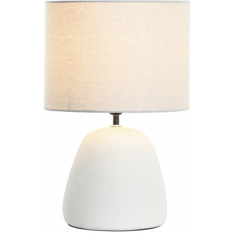 Tabelle Lampe Polyester Sandstein 28x28x42 Weiße Polyester Sandstein Material Mehrfarbige Farbfamilien -Seedliene Details