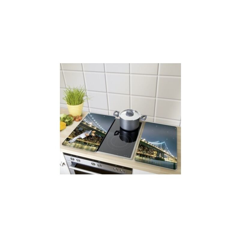 

Tabla Coc Prot 30x52cm Vitroc Vidrio Brooklyn 2 Pz - Wenko