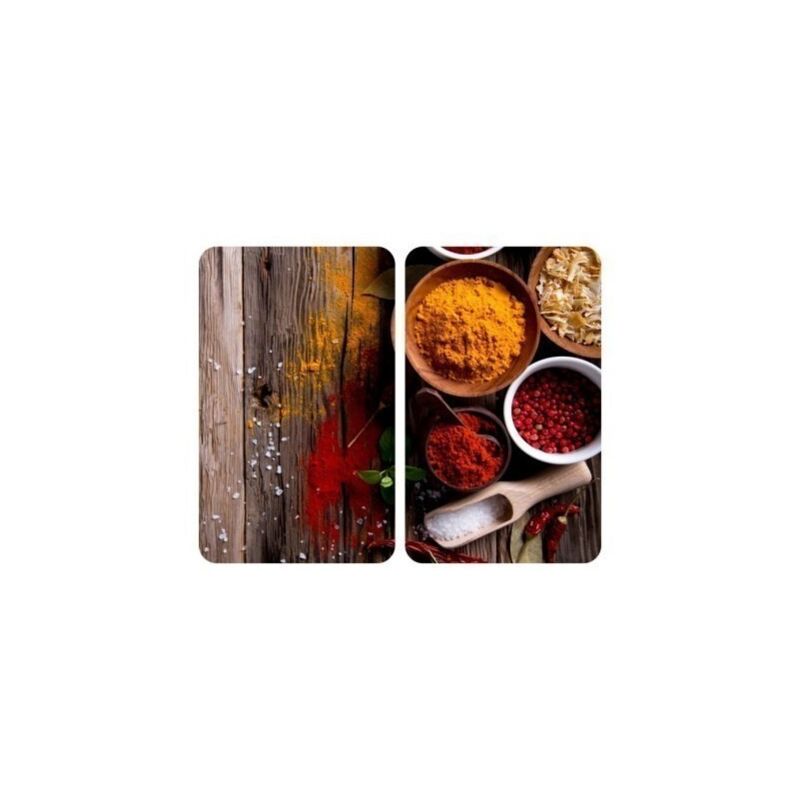 

Tabla Coc Prot 30x52cm Vitroc Vidrio Especias 2 Pz - Wenko