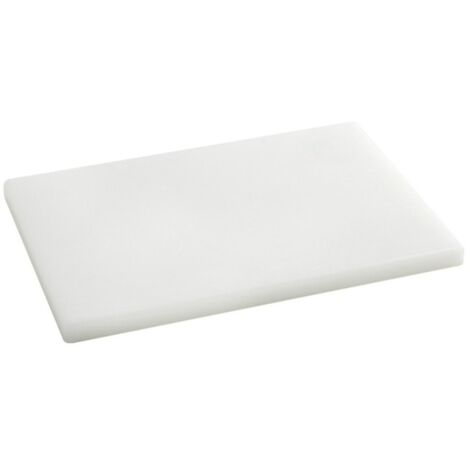 Tabla cocina polietileno pe-500 blanca 29 x 20 x 1,5 cm meta