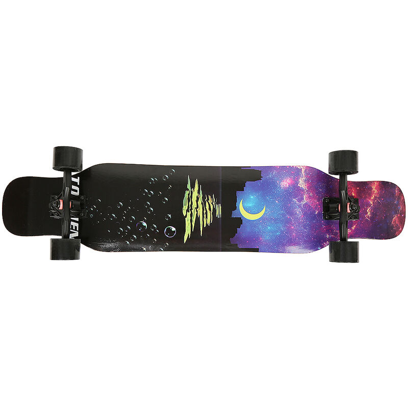 

Tabla completa de monopatín Longboard ABEC-9 106 * 25,5 * 12 cm carga 180 kg [luna]