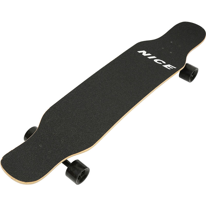 

Tabla completa Longboard Skateboard poliuretano monopatín de madera de arce completa para principiantes, adultos, adolescentes y niños 106x25.5x12cm