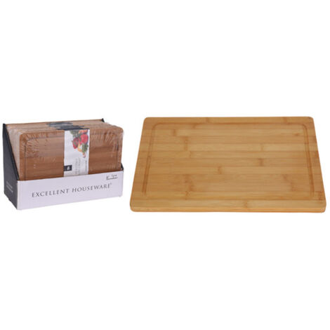 TABLA CORTAR 37X25CM. BAMBU