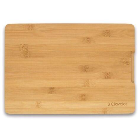 TABLA CORTAR BAMBU - 33X23X2