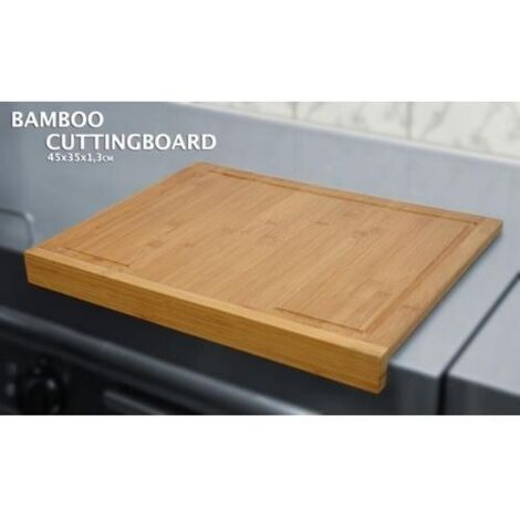 Tabla cortar bambu encimera 45x35 cm