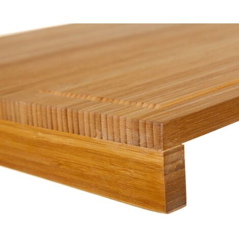 Tabla de madera adaptable al fregadero