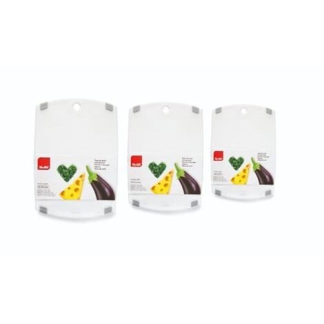 TABLA CORTE IBILI 749430 BLANCA 30X20