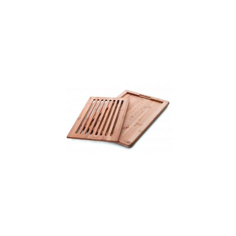 

Tabla corte pan bambú 40x30x2 cm - Lacor