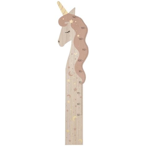 Colgador de ropa infantil Unicornio - madera - 30x130 cm - Atmosphera créateur d'intérieur