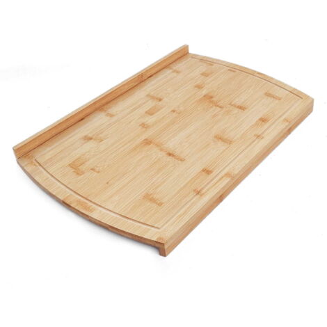 Tabla de bambú 58x38cm, doble cara, con borde KINGHOFF KH-1685
