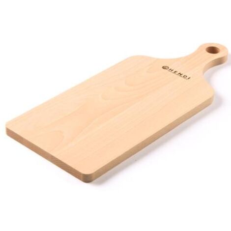 Tabla de cortar con mango de madera de haya - Hendi 505106