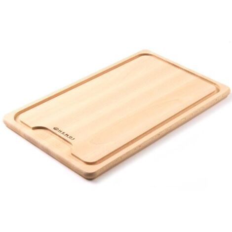 Tabla de cortar de madera de haya con recorte - Hendi 505205