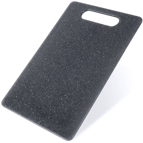 Tabla de cortar de plástico gris de 30x20 cm