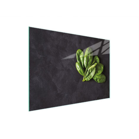 TABLA DE CORTAR DE VIDRIO 30x22 ALBAHACA