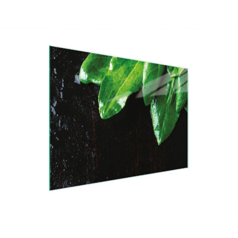 TABLA DE CORTAR DE VIDRIO 30x22 ALBAHACA