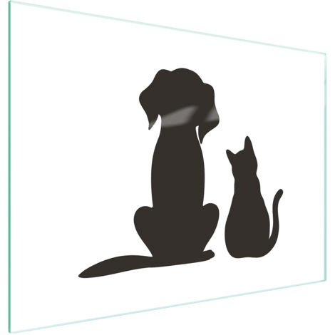 TABLA DE CORTAR DE VIDRIO 30x22 ANIMALES