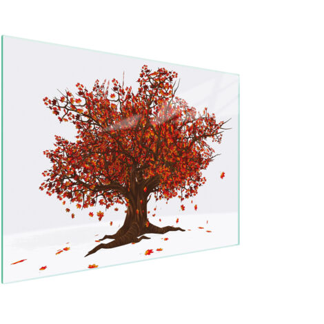 TABLA DE CORTAR DE VIDRIO 30x22 ÁRBOL