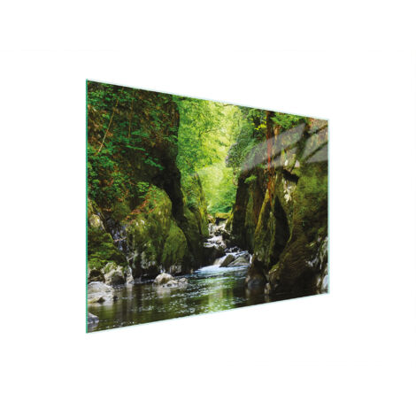 TABLA DE CORTAR DE VIDRIO 30x22 BOSQUE