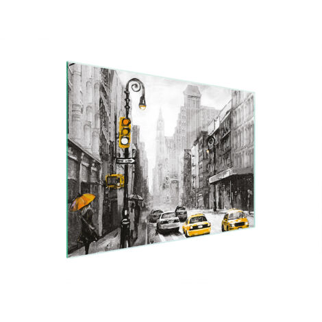TABLA DE CORTAR DE VIDRIO 30x22 CITY