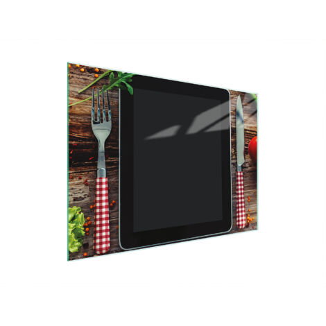 TABLA DE CORTAR DE VIDRIO 30x22 COCINA