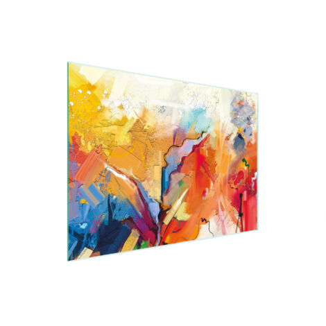 TABLA DE CORTAR DE VIDRIO 30x22 COLOR
