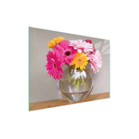 TABLA DE CORTAR DE VIDRIO 30x22 FLORES