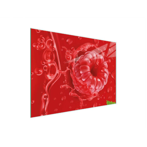 TABLA DE CORTAR DE VIDRIO 30x22 FRAMBUESA