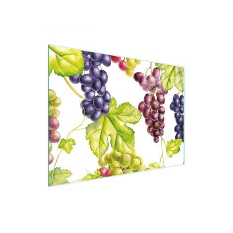TABLA DE CORTAR DE VIDRIO 30x22 FRUTA