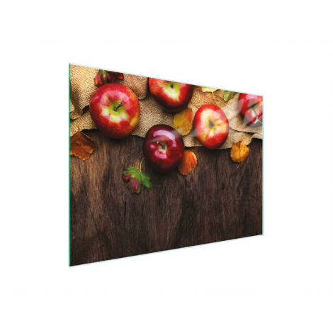 TABLA DE CORTAR DE VIDRIO 30x22 MANZANAS