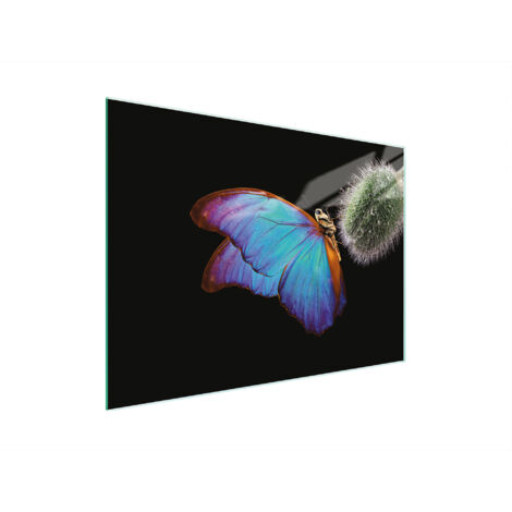 TABLA DE CORTAR DE VIDRIO 30x22 MARIPOSA