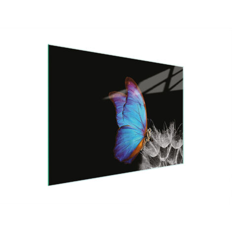 TABLA DE CORTAR DE VIDRIO 30x22 MARIPOSA