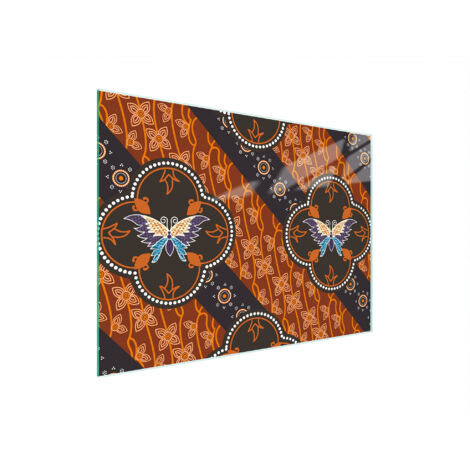 TABLA DE CORTAR DE VIDRIO 30x22 MARIPOSA