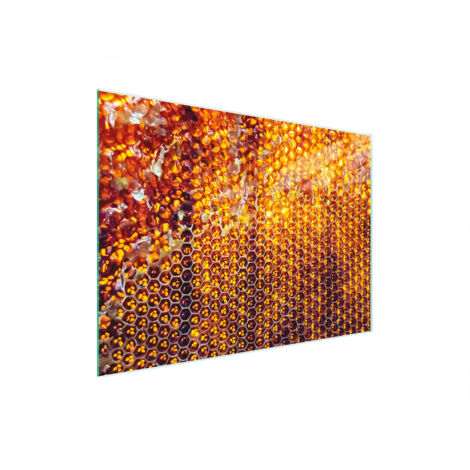 TABLA DE CORTAR DE VIDRIO 30x22 MIEL